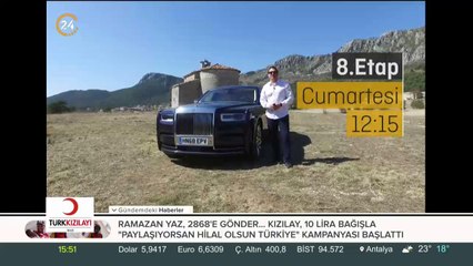 8. Etap cumartesi 12.15'te