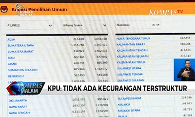 KPU: Tidak Ada Kecurangan Terstruktur