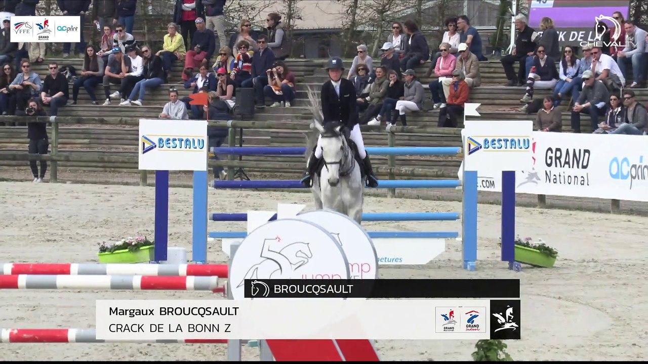 GN2019 | SO_02_Deauville | Pro Elite Grand Prix (1,50 m) Grand Nat | Margaux BROUCQSAULT | CRACK DE LA BONN Z