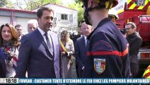 Fuveau : Christophe Castaner tente d'éteindre le feu chez les pompiers volontaires