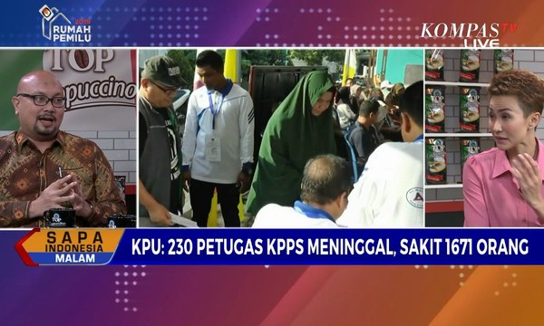 KPU: 230 Petugas KPPS Meninggal, 1.671 Sakit