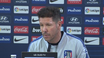 Simeone: "Ser segundo no es una frustración ni un fracaso"