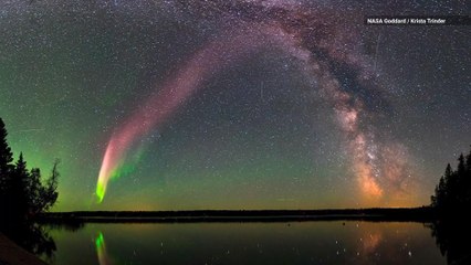 Scientists Figure Out How That Mysterious Skyglow 'STEVE' Forms