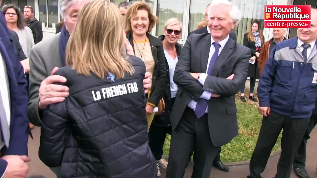 VIDEO. Ingrandes : la secrétaire d'Etat à l'industrie en visite aux fonderies du Poitou
