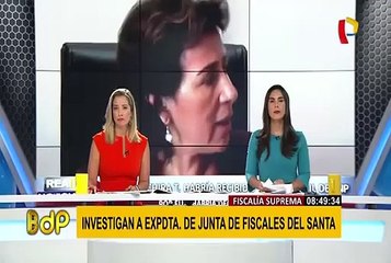 Áncash: investigan a expresidenta de Junta de Fiscales del Santa