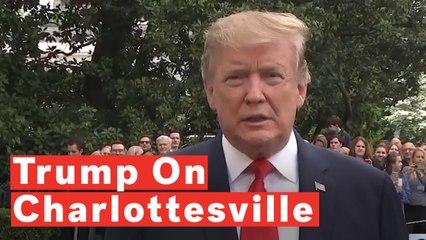 President Trump Defends His Charlottesville Response