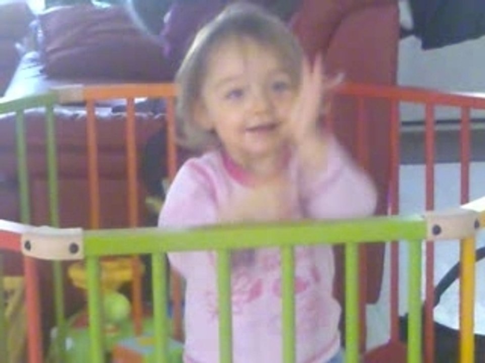 Callista danse sur les chants de noel