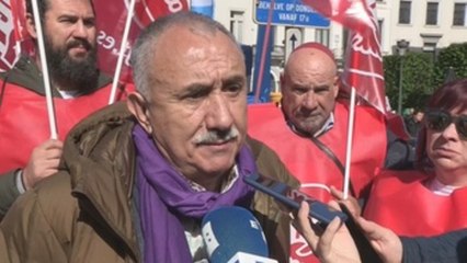 Sindicatos de UE alertan de voto a ultraderecha, que "quiere destruir Europa"