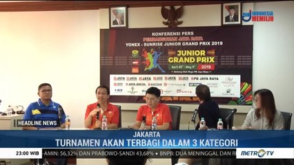 Turnamen Bulu Tangkis Jaya Raya Diikuti 776 Peserta dari 13 Negara