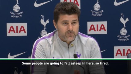 Pochettino questions tired journalist