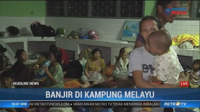 Korban Banjir Kampung Melayu Butuh Bantuan Selimut dan Obat-obatan