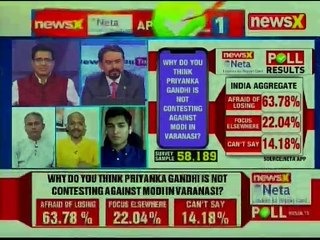 下载视频: Lok Sabha Elections 2019, NewsX-Neta Poll Survey: BJP vs Congress, PM Narendra Modi vs Rahul Gandhi