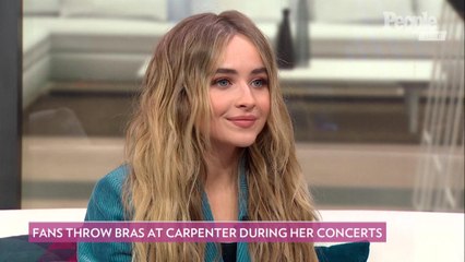 Sabrina Carpenter Tells the Story of a Fan Who Threw A Bra On Stage At Her Concert: 'I Was Very Proud'