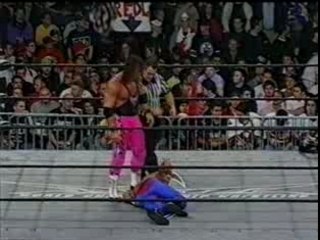 Chris Benoit VS Bret Hart, WCW Mahyem 1999, Part2.