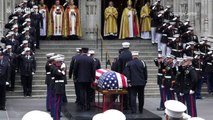 Thousands gather for funeral of Christopher Slutman, Marine and firefighter killed in Afghanistan