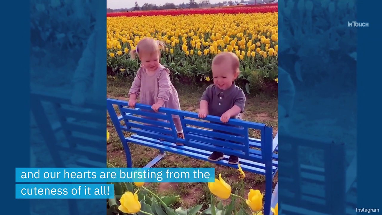 Nothing to See Here, Just Ember and Jackson Roloff Being Adorable at the Tulip Festival