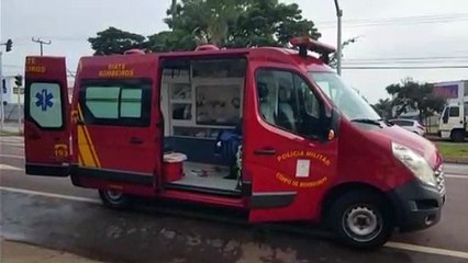 Homem é socorrido após sofrer queda no São Cristóvão