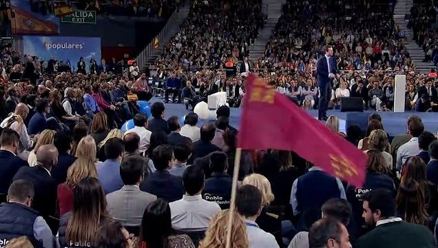 Apoteosis final de Casado ante el 28-A: “Nos jugamos la unidad de España y el futuro de nuestros hijos”