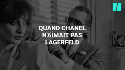 Quand Chanel n'aimait pas Karl Lagerfeld