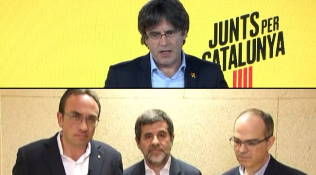 Puigdemont considera que los presos saldrán de prisión y recogerán sus actas