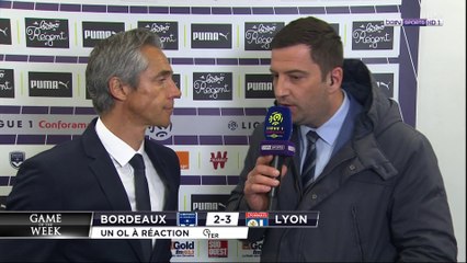 Bordeaux - Paulo Sousa : "L'équipe progresse beaucoup"