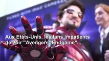 Dernier opus d'Avengers: les fans se ruent costumés dans les salles