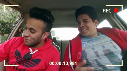 خلف الكواليس فيديو مهاب الشامي و الفنان مينا عادل | بالعربي