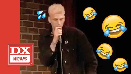 MGK Tries His Hand At Stand-Up Comedy At Pete Davidson’s Show