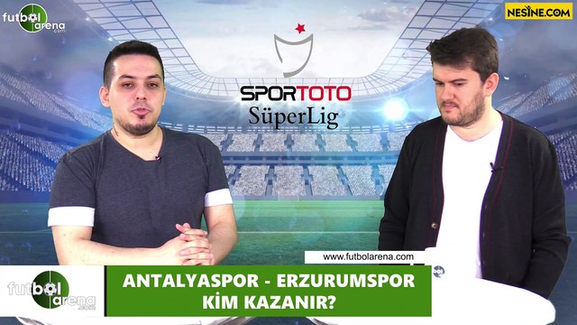 Antalyaspor - Erzurumspor maçını kim kazanır?