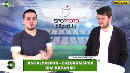Antalyaspor - Erzurumspor maçını kim kazanır?