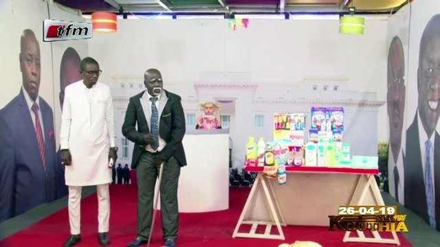 Le petit fils de Léopold Senghor dans Kouthia Show du 26 Avril 2019