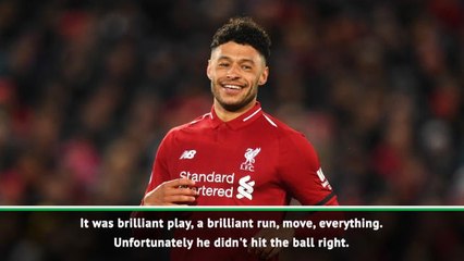 下载视频: Klopp delighted to see Oxlade-Chamberlain return