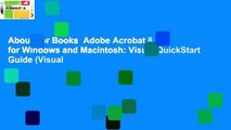 About For Books  Adobe Acrobat 8 for Windows and Macintosh: Visual QuickStart Guide (Visual