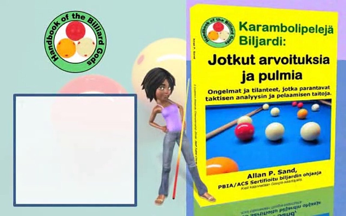 Varaa video Karambolipelejä Biljardi: Jotkut arvoituksia ja pulmia (fi)