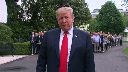 Trump insiste en la importancia de la vacunación ante rebrote del sarampión en EEUU