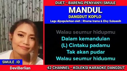 MANDUL - KARAOKE BARENG ARTIS