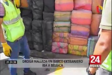 Callao: esta era la ruta de las 2 toneladas de droga incautada en barco de bandera liberiana