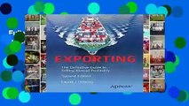 Full version  Exporting: The Definitive Guide to Selling Abroad Profitably  Review