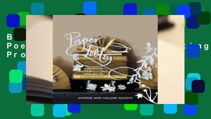 Best product  Paper Poetry: Creative Papercutting Projects - Simone Bendix
