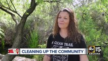 Nick's Heroes: Woman helps group clean up Valley parks