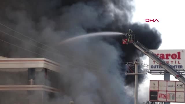 Denizli'de Tekstil Fabrikası Alev Alev Yanıyor - Röportajlar