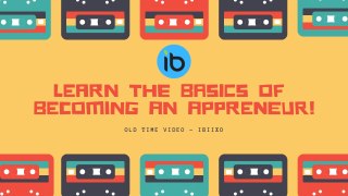 Learn the basics of becoming an Appreneur! Old time video