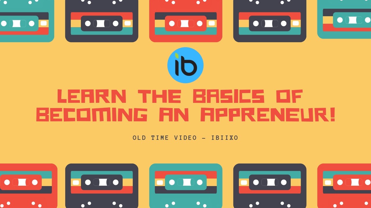 Learn the basics of becoming an Appreneur! Old time video