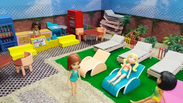 Havuz Sezonu Açılınca | Sabri ve Ailesi | Oyuncak Bebekler Havuzda