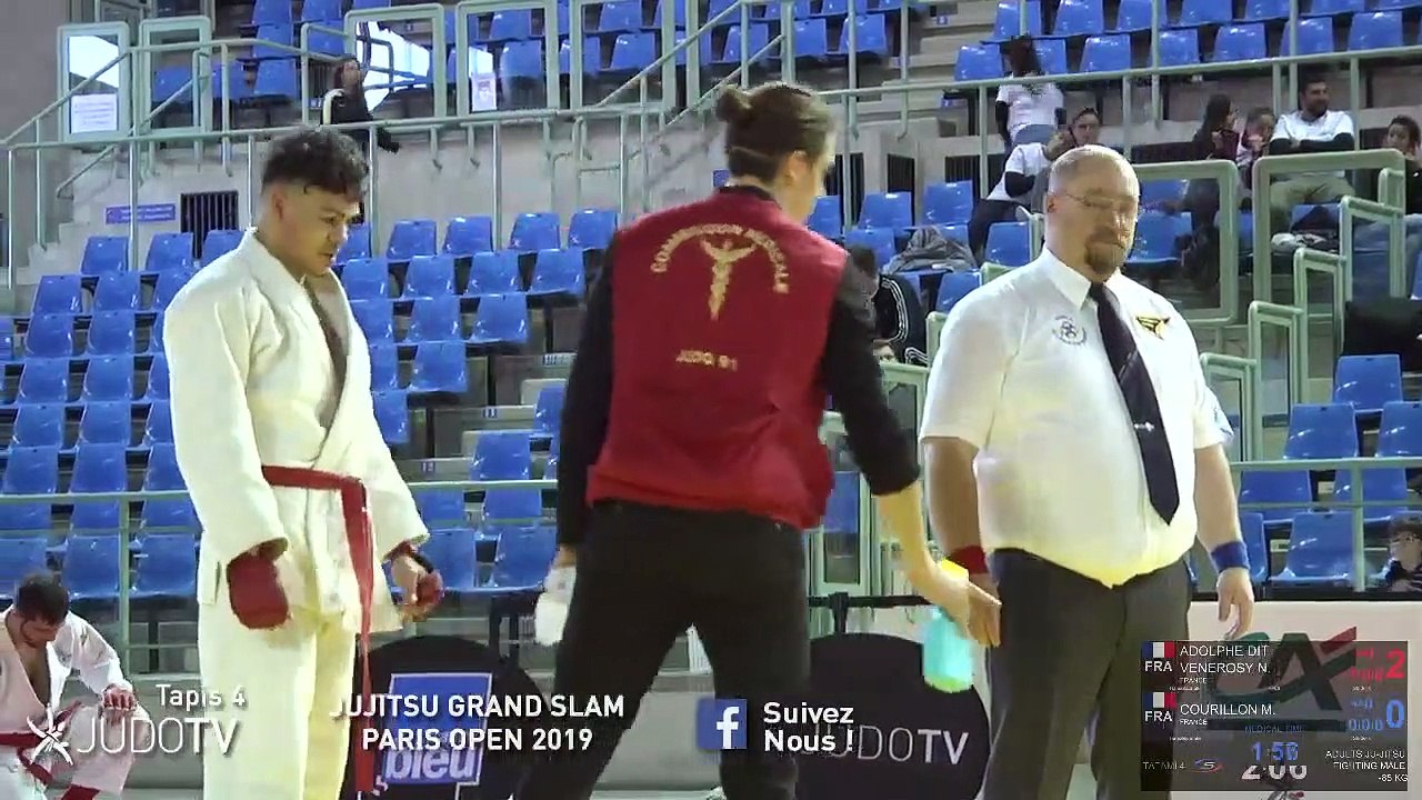 TAPIS 4 - JUJITSU GRAND SLAM PARIS OPEN 2019 - REPLAY J1