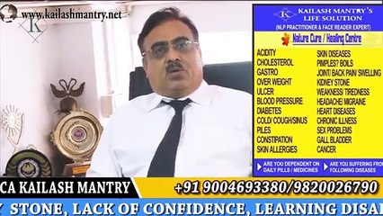 Migraine _ माइग्रेन से चुटकारा 100 % Without Medicines In (Hindi) By Kailash Man