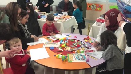 Çocuklara "Masal Diyarı"Nda Diş Muayenesi