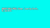 [BEST SELLING]  Clean   Lean by Smith,, K., Ian M.D.