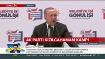 Cumhurbaşkanı Recep Tayyip Erdoğan, Kızılcahamam'da konuşuyor