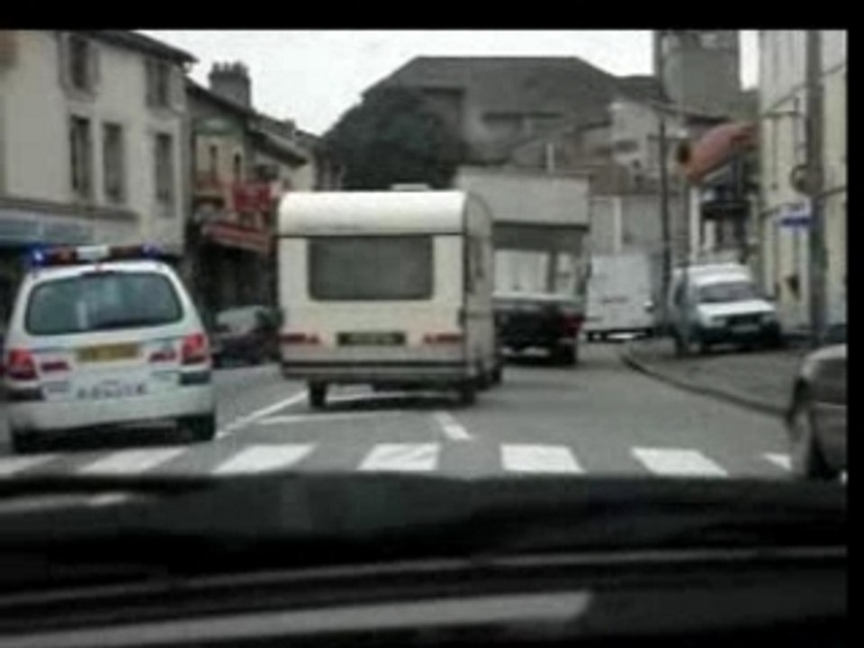 Police-caravane